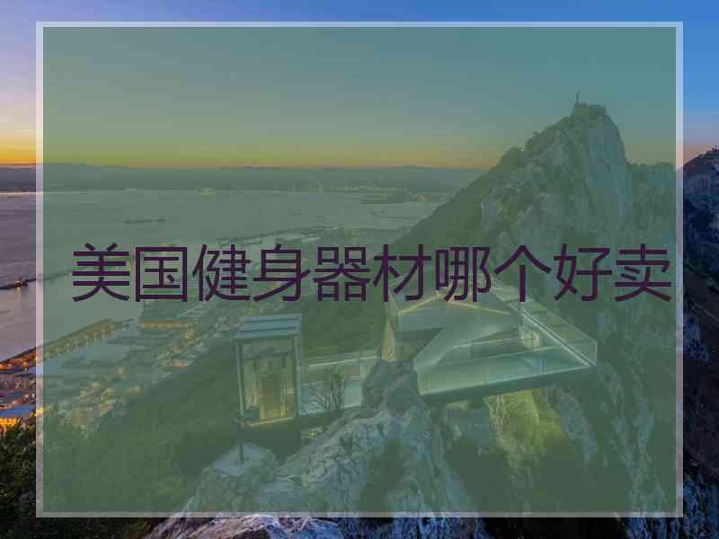 美国健身器材哪个好卖 美国健身器材哪个好卖