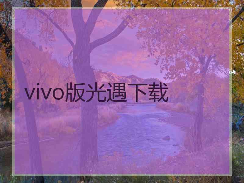 vivo版光遇下载 vivo版光遇下载