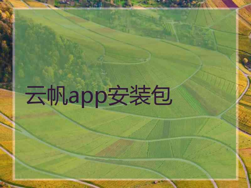 云帆app安装包