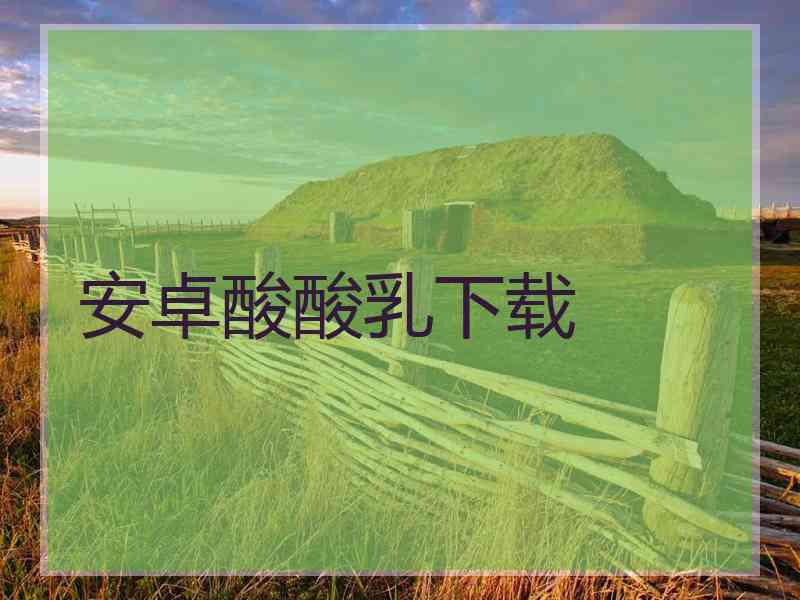 安卓酸酸乳下载