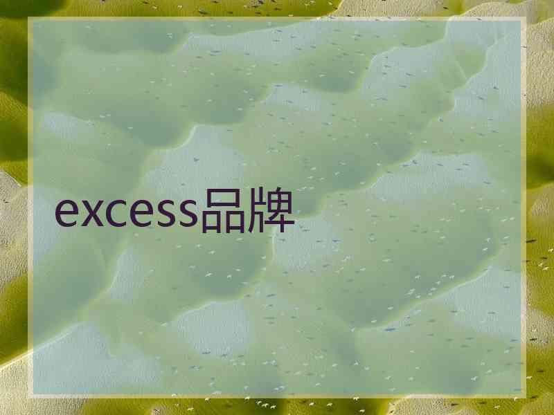 excess品牌