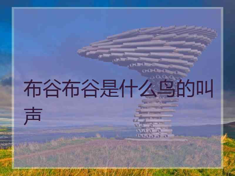 布谷布谷是什么鸟的叫声