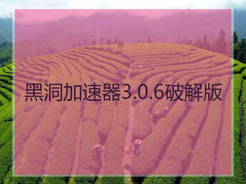 黑洞加速器3.0.6破解版