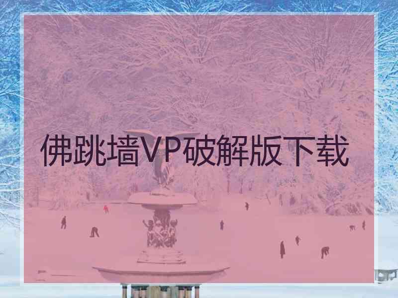 佛跳墙VP破解版下载