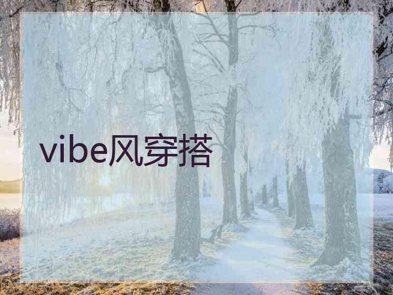 vibe风穿搭