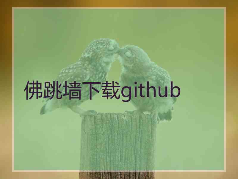 佛跳墙下载github
