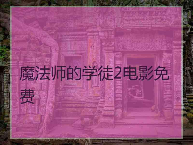 魔法师的学徒2电影免费