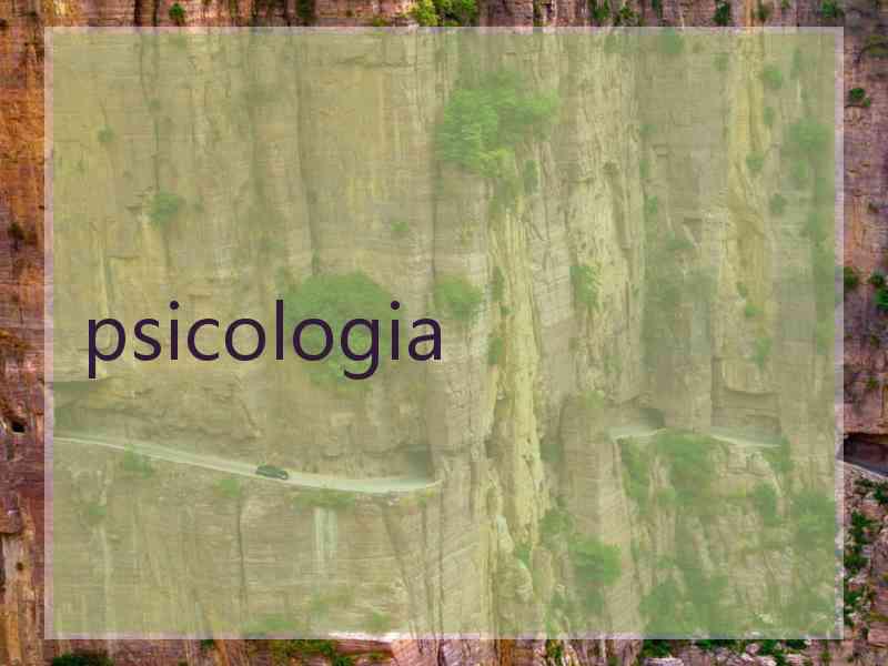 psicologia