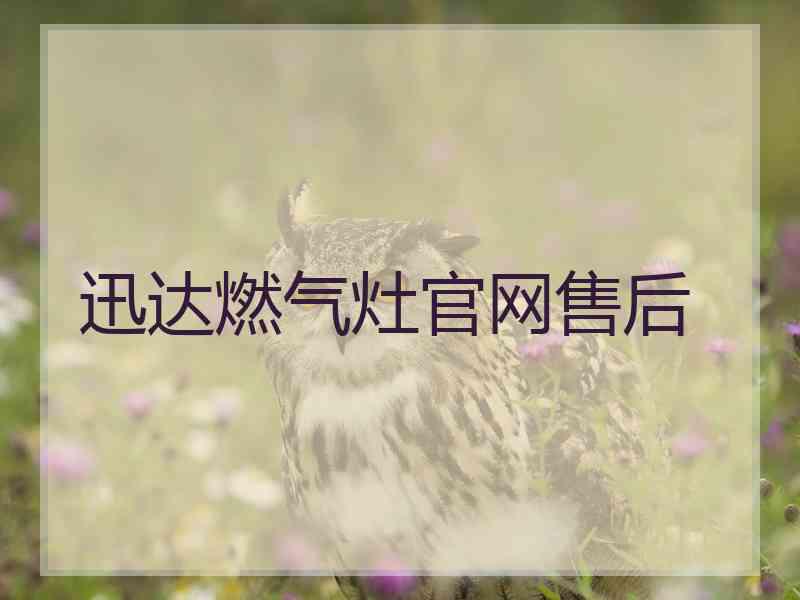 迅达燃气灶官网售后