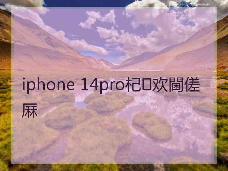 iphone 14pro杞欢閫傞厤