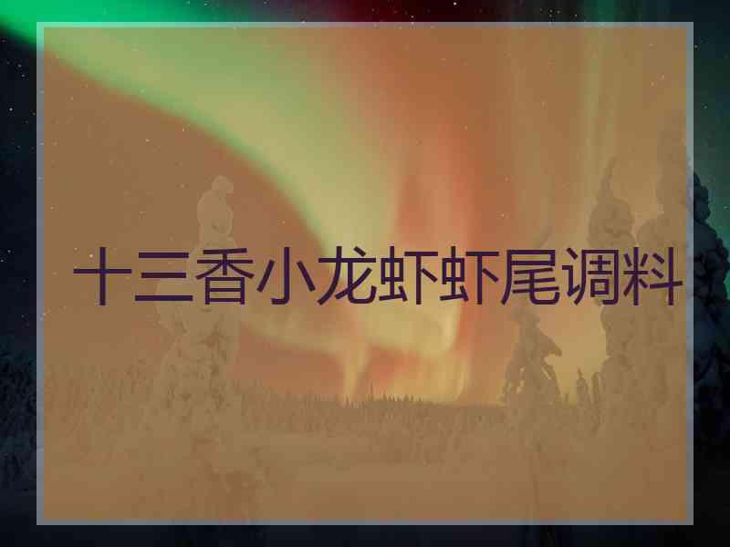十三香小龙虾虾尾调料