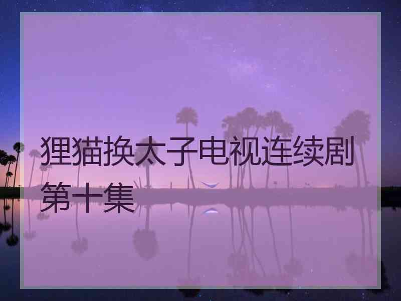 狸猫换太子电视连续剧第十集