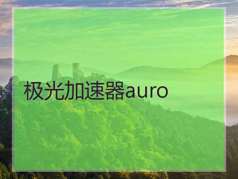 极光加速器auro