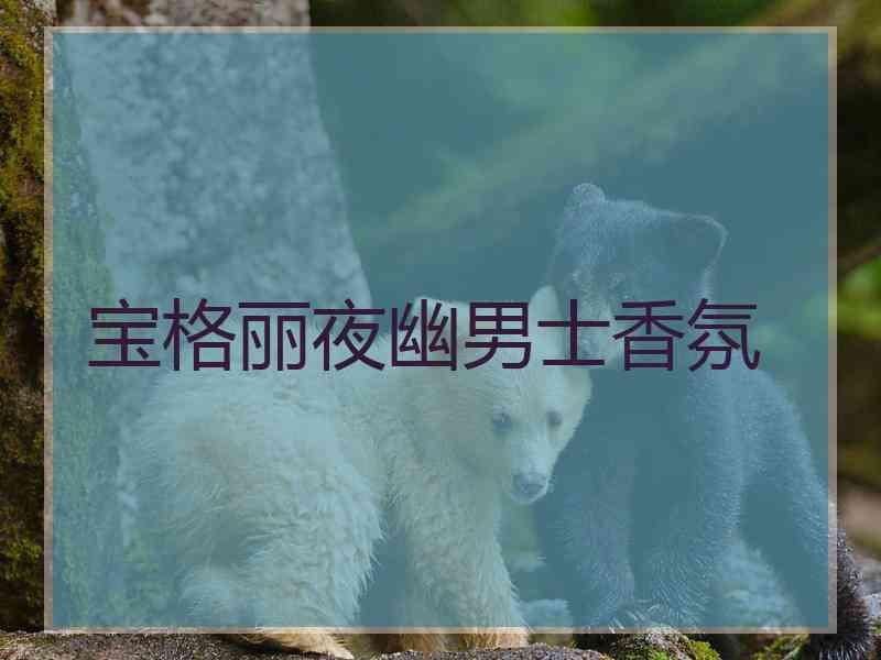 宝格丽夜幽男士香氛
