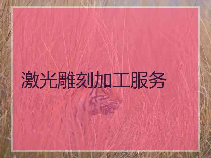 激光雕刻加工服务