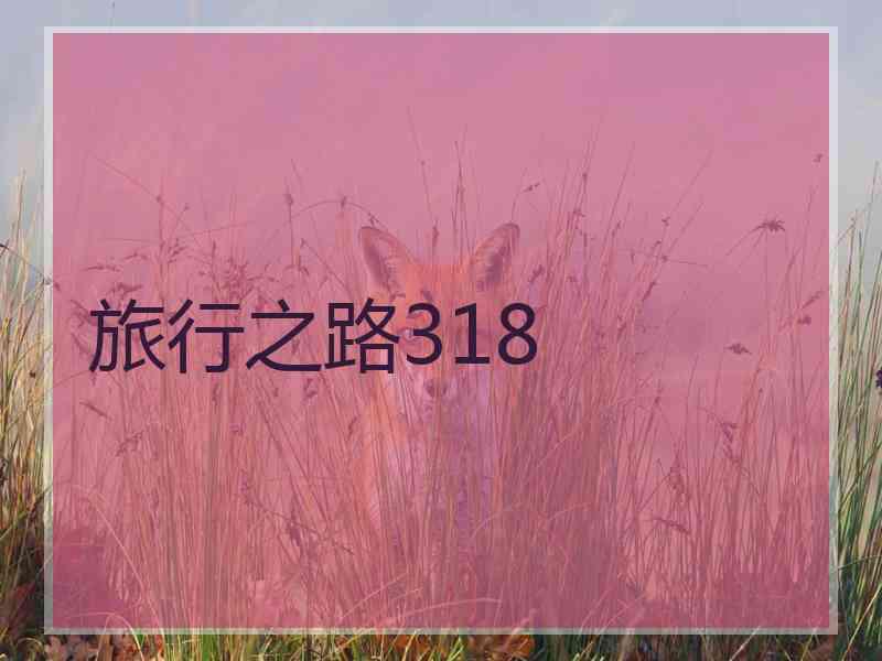旅行之路318
