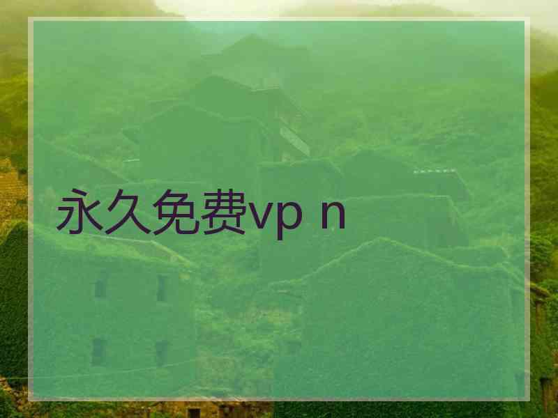 永久免费vp n