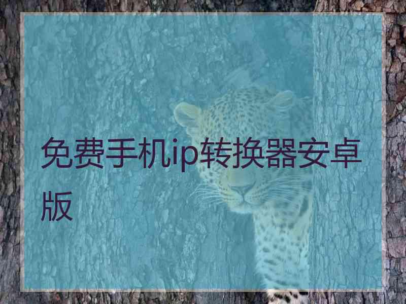 免费手机ip转换器安卓版