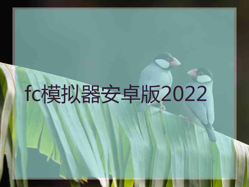fc模拟器安卓版2022