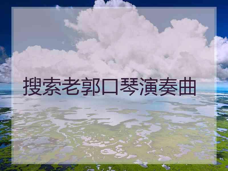 搜索老郭口琴演奏曲