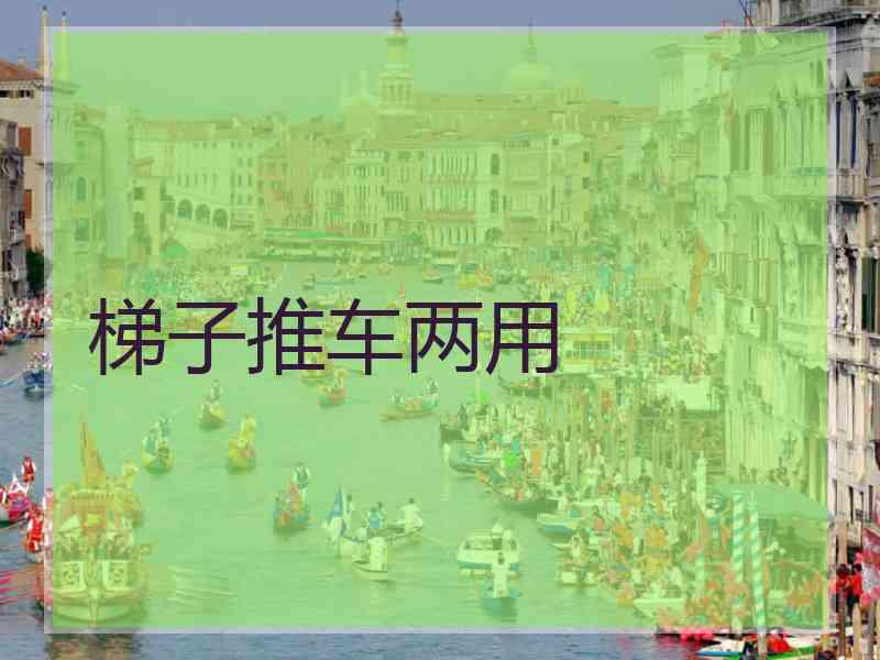 梯子推车两用