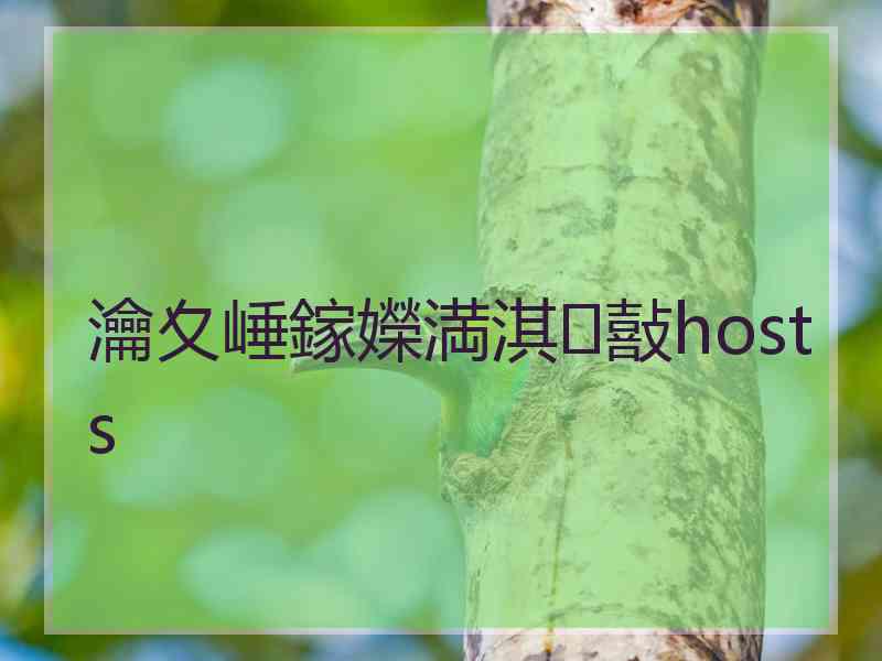 瀹夊崜鎵嬫満淇敼hosts
