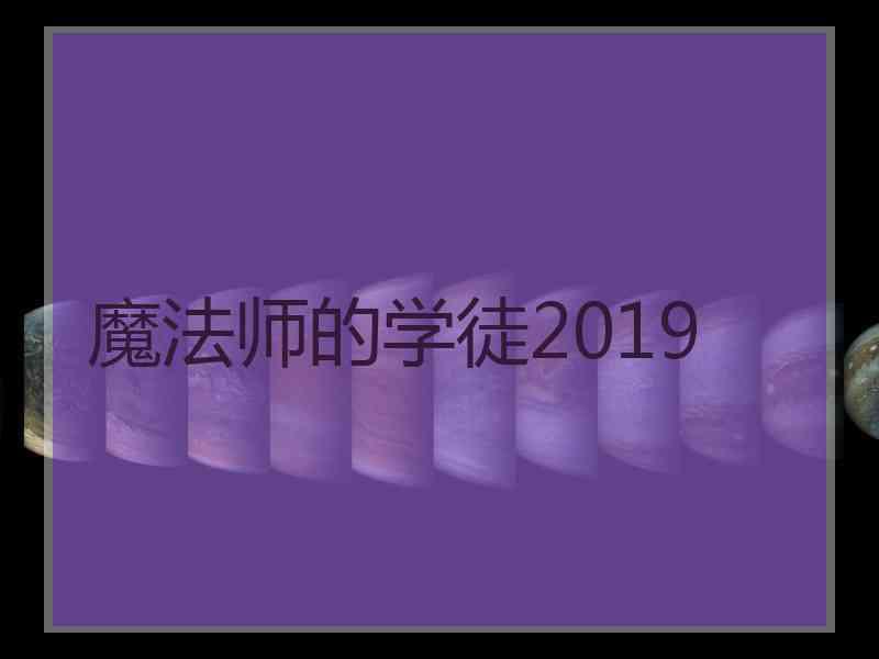 魔法师的学徒2019