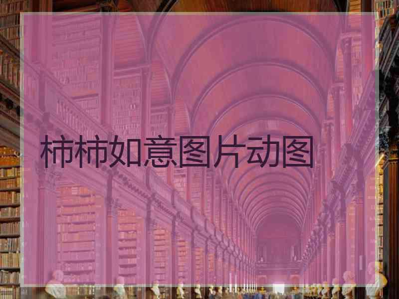 柿柿如意图片动图