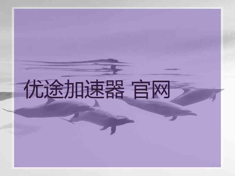 优途加速器 官网