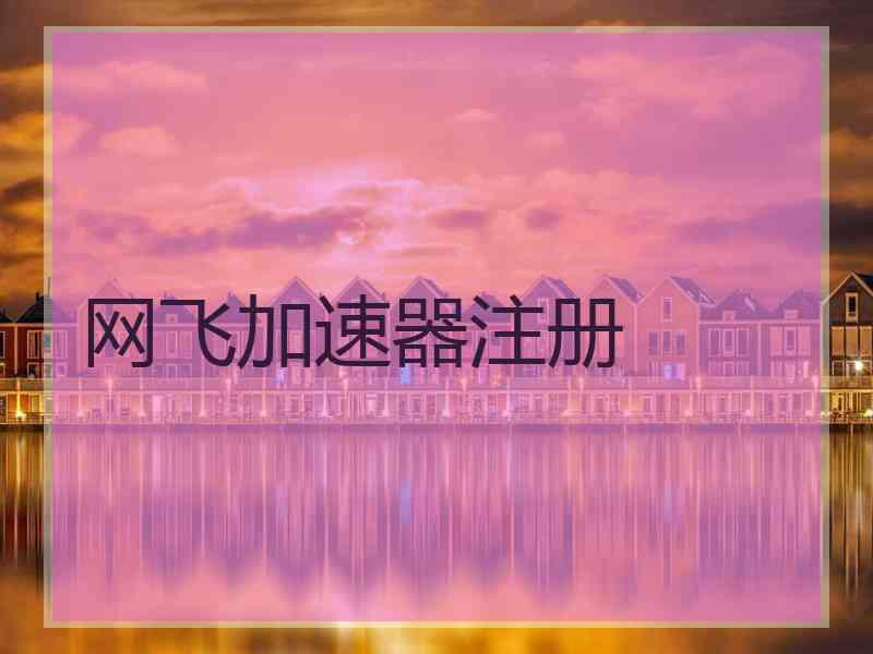 网飞加速器注册