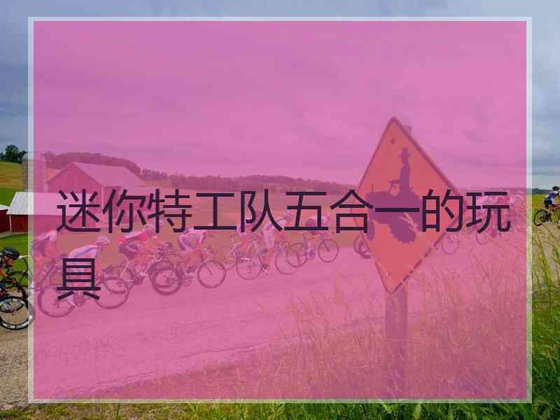 迷你特工队五合一的玩具