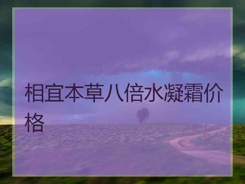 相宜本草八倍水凝霜价格