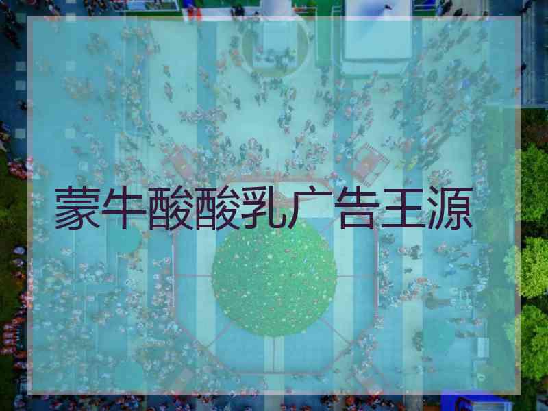 蒙牛酸酸乳广告王源
