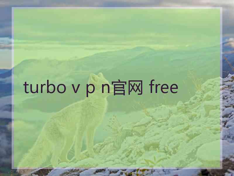 turbo v p n官网 free