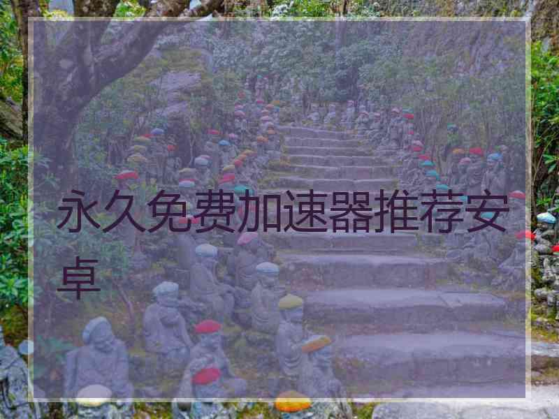永久免费加速器推荐安卓