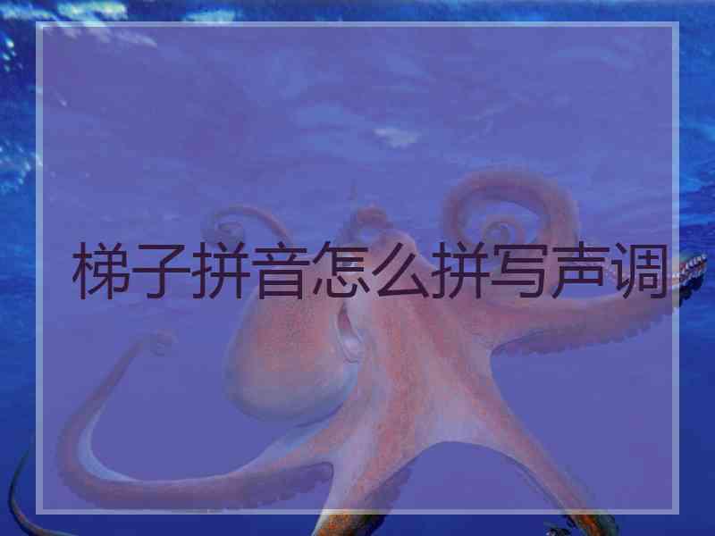 梯子拼音怎么拼写声调