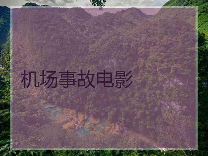 机场事故电影