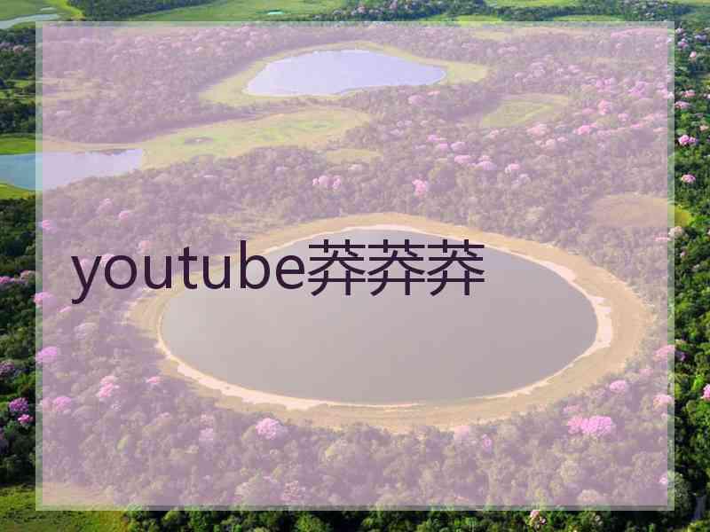 youtube莽莽莽