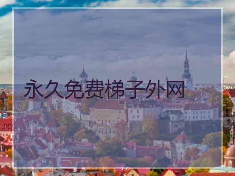 永久免费梯子外网