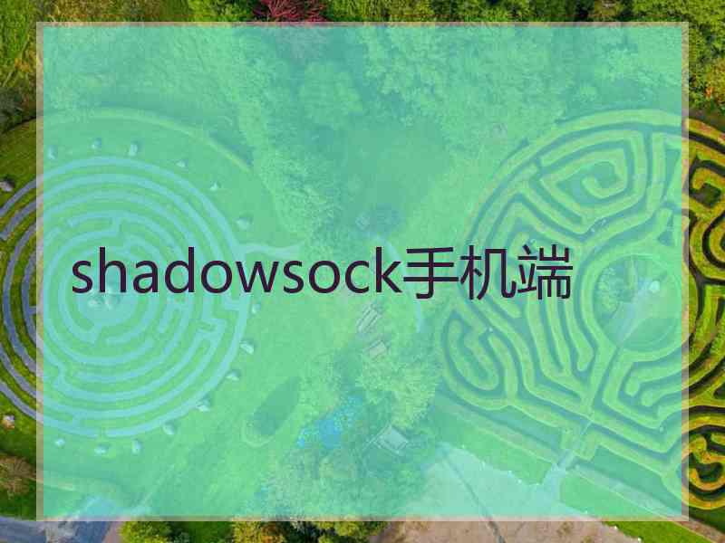 shadowsock手机端