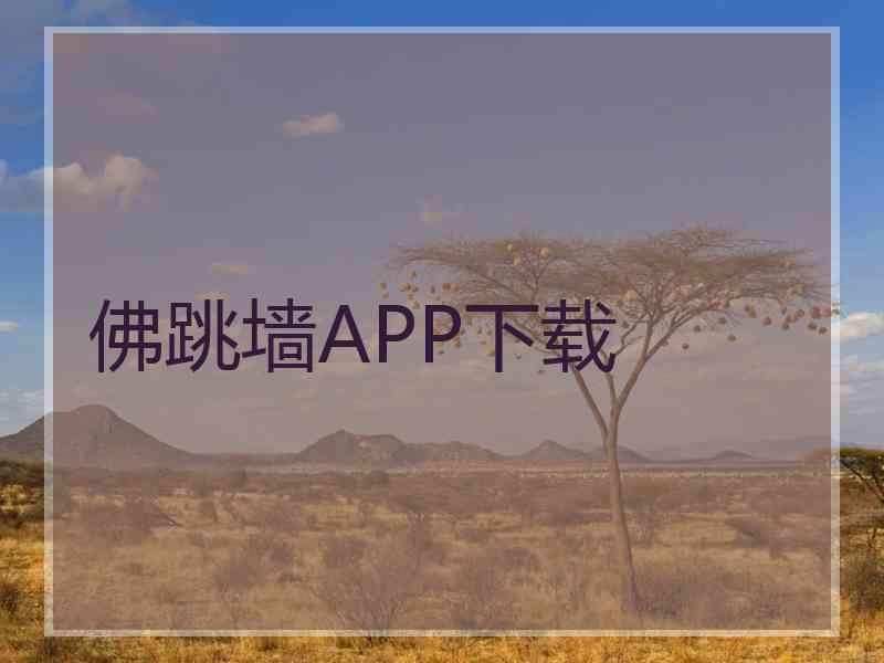 佛跳墙APP下载