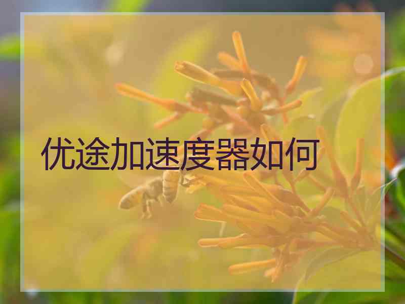 优途加速度器如何