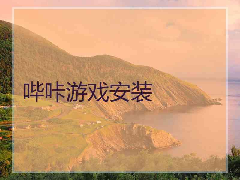 哔咔游戏安装